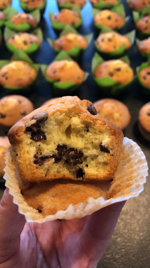 Chocolade Chip Cupcake