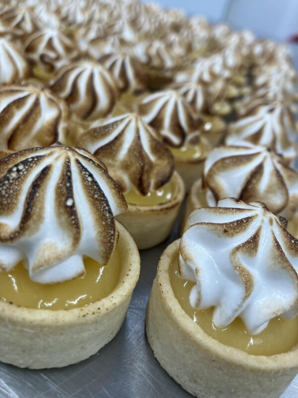 Limoen Meringue gebak