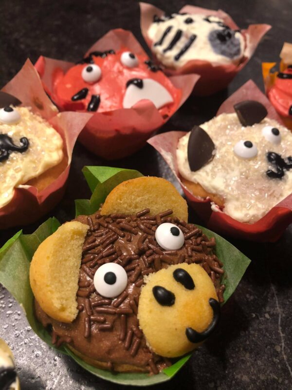 vanille cupcake + decoratie - Afbeelding 5