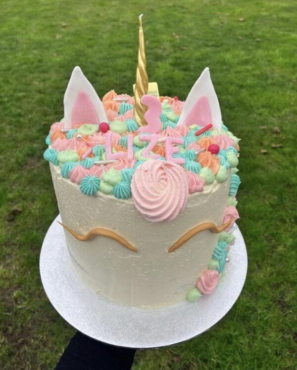 Unicorn cake - Afbeelding 2