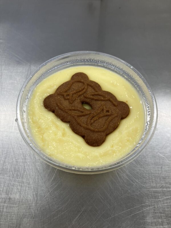 Vanillepudding met speculoos